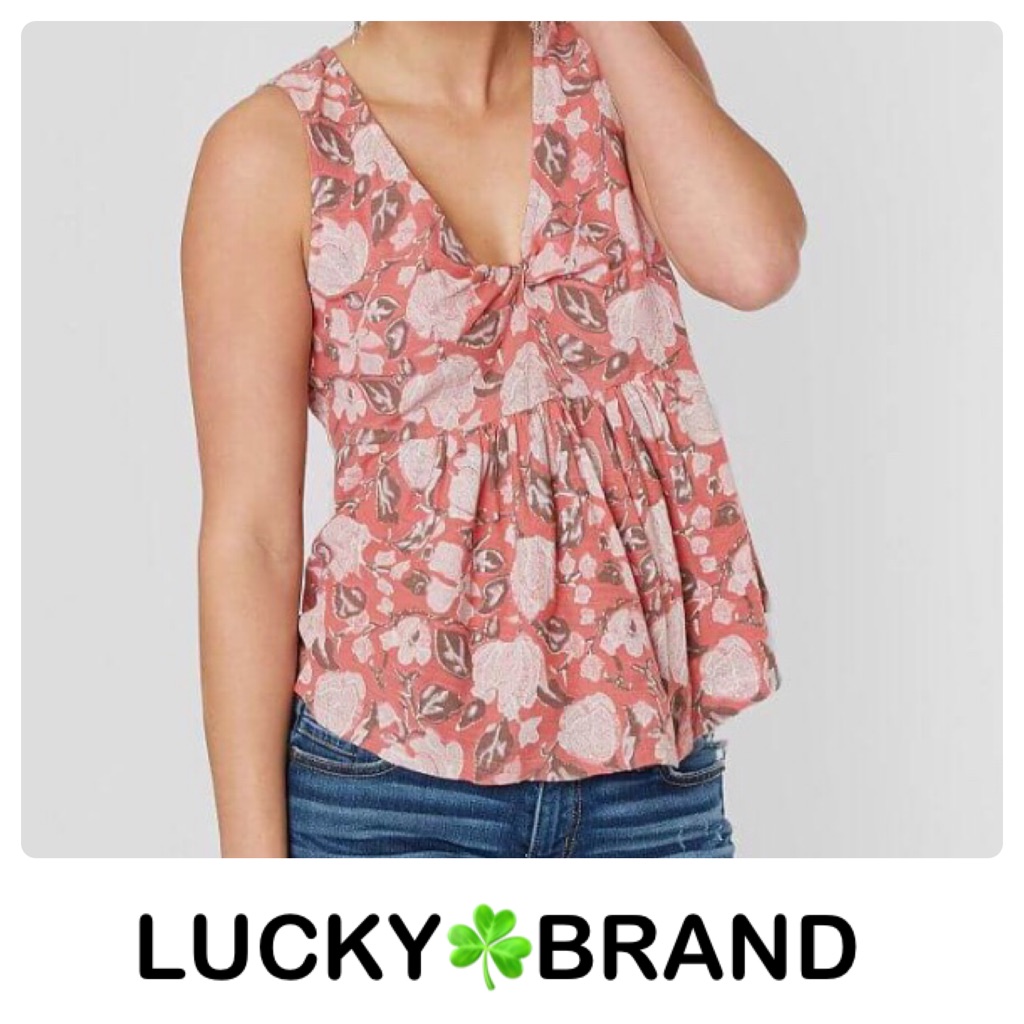 Lucky Brand Knot Front Top